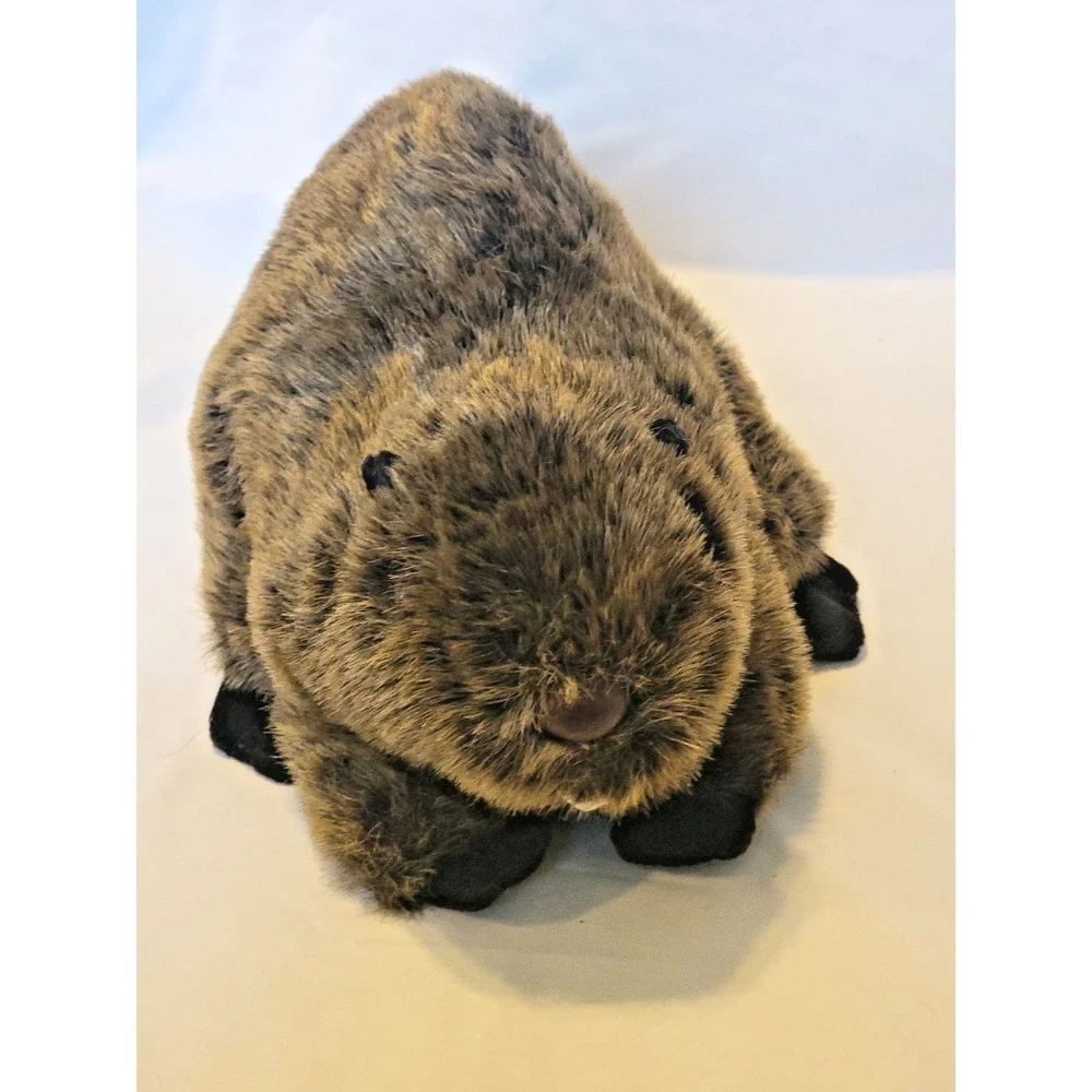 Fiesta Realistic Brown Beaver Plush 11